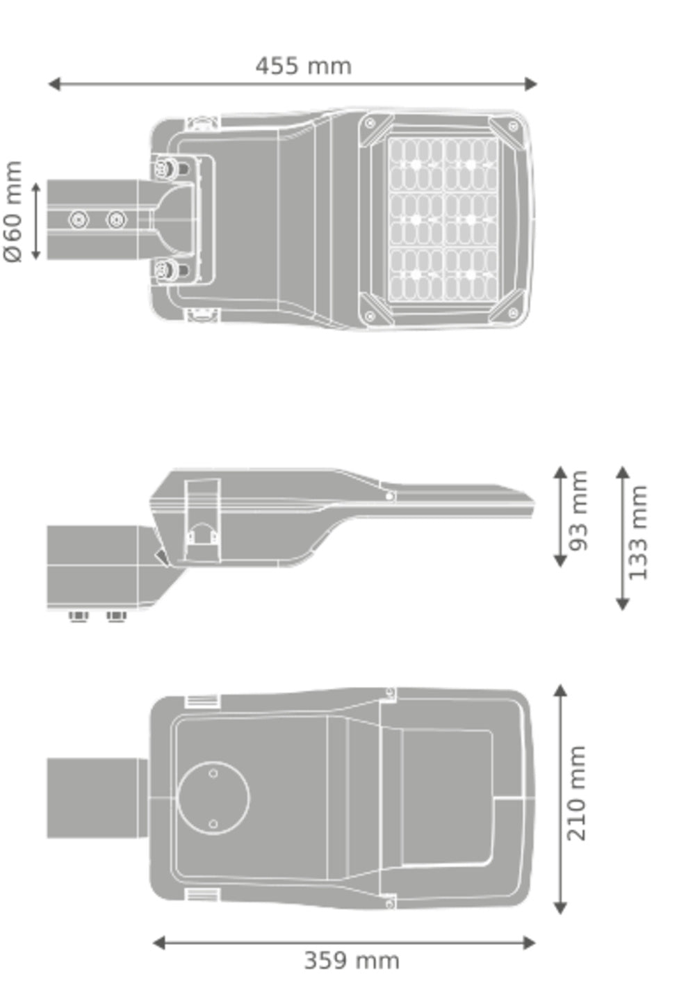 LED stropné svietidlo 75W IP66 4000K 59° – stropné LED svietidlo LEDVANCE