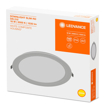 LED downlight 18W IP20 3000K 120° – zápustné LED svietidlo LEDVANCE