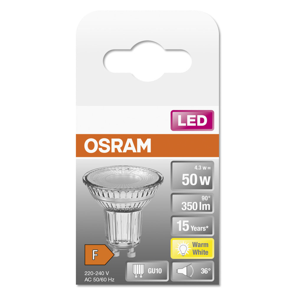 LED downlight 4.3W IP20 2700K 36° – zápustné LED svietidlo OSRAM