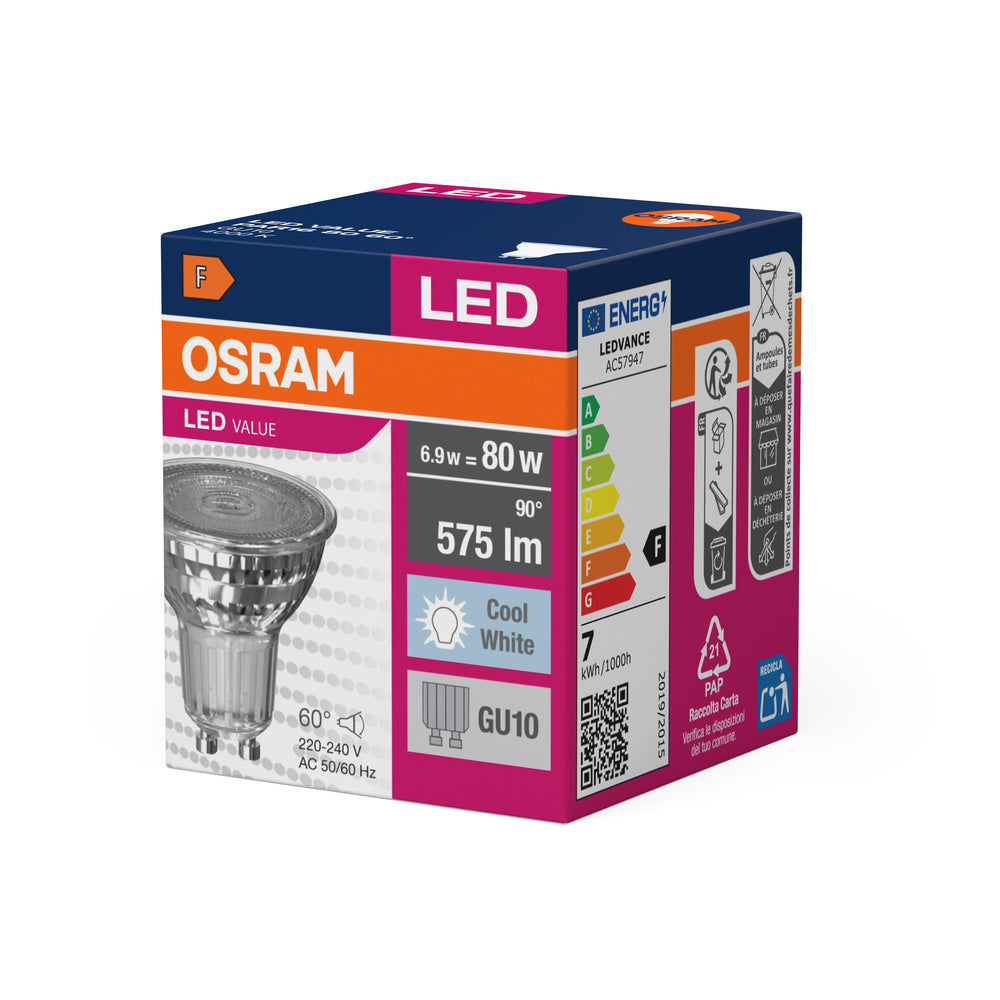 LED downlight 6.9W IP20 4000K 60° – zápustné LED svietidlo OSRAM