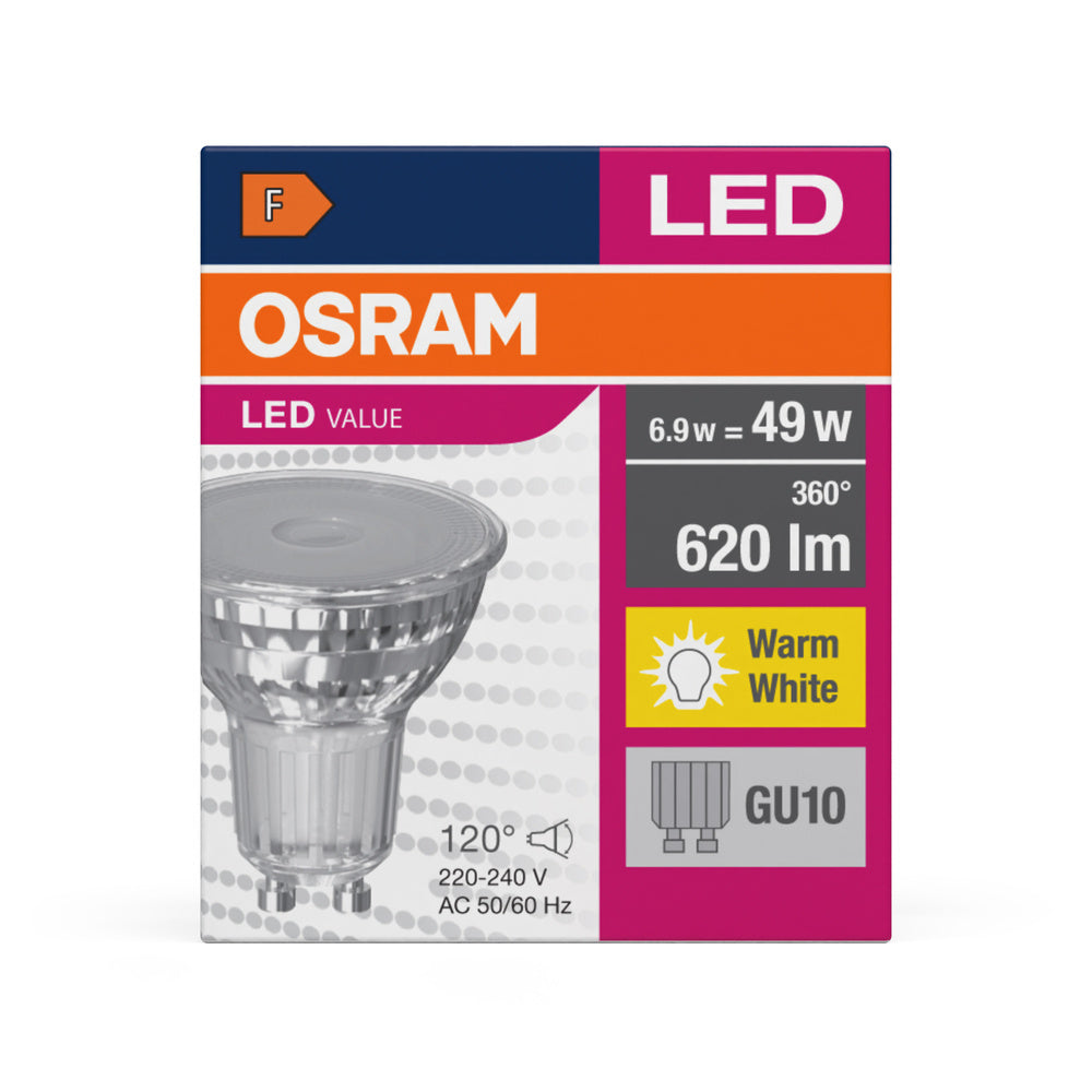 LED downlight 6.9W IP20 3000K 120° – zápustné LED svietidlo OSRAM