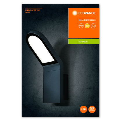 LED nástenné svietidlo 12W IP44 3000K 107° – nástenné LED svietidlo LEDVANCE