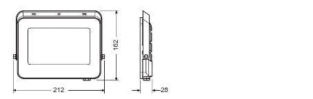 LED reflektor 50W IP65 3000K 115° – vonkajšie LED svietidlo LEDVANCE