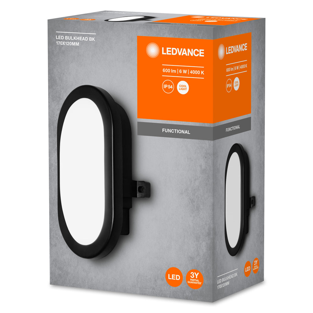 LED nástenné svietidlo 6W IP54 4000K 120° – nástenné LED svietidlo LEDVANCE