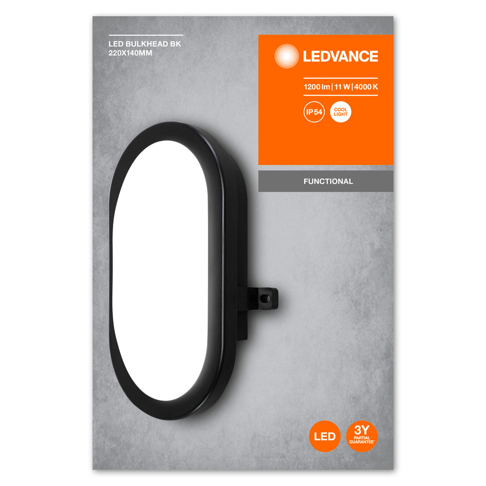 LED nástenné svietidlo 11W IP54 4000K 120° – nástenné LED svietidlo LEDVANCE