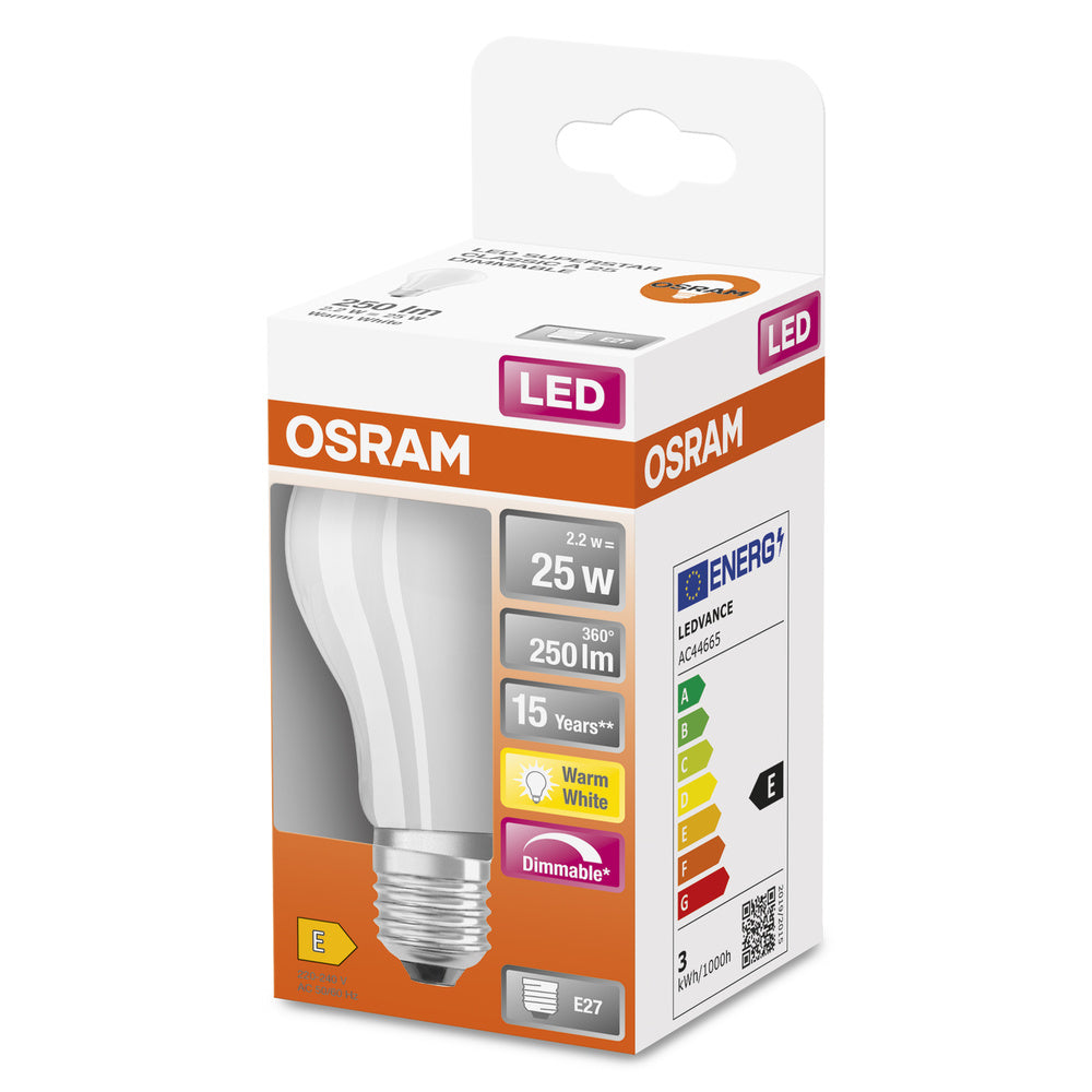LED stropné svietidlo 2.2W IP20 2700K 300° – stropné LED svietidlo OSRAM