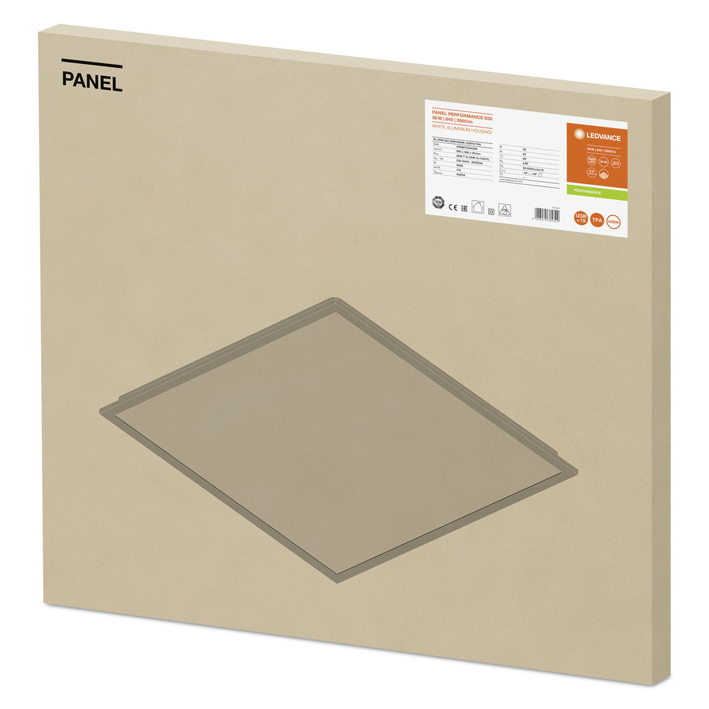 LED panel 36W IP40 4000K 90° – LED stropný panel LEDVANCE