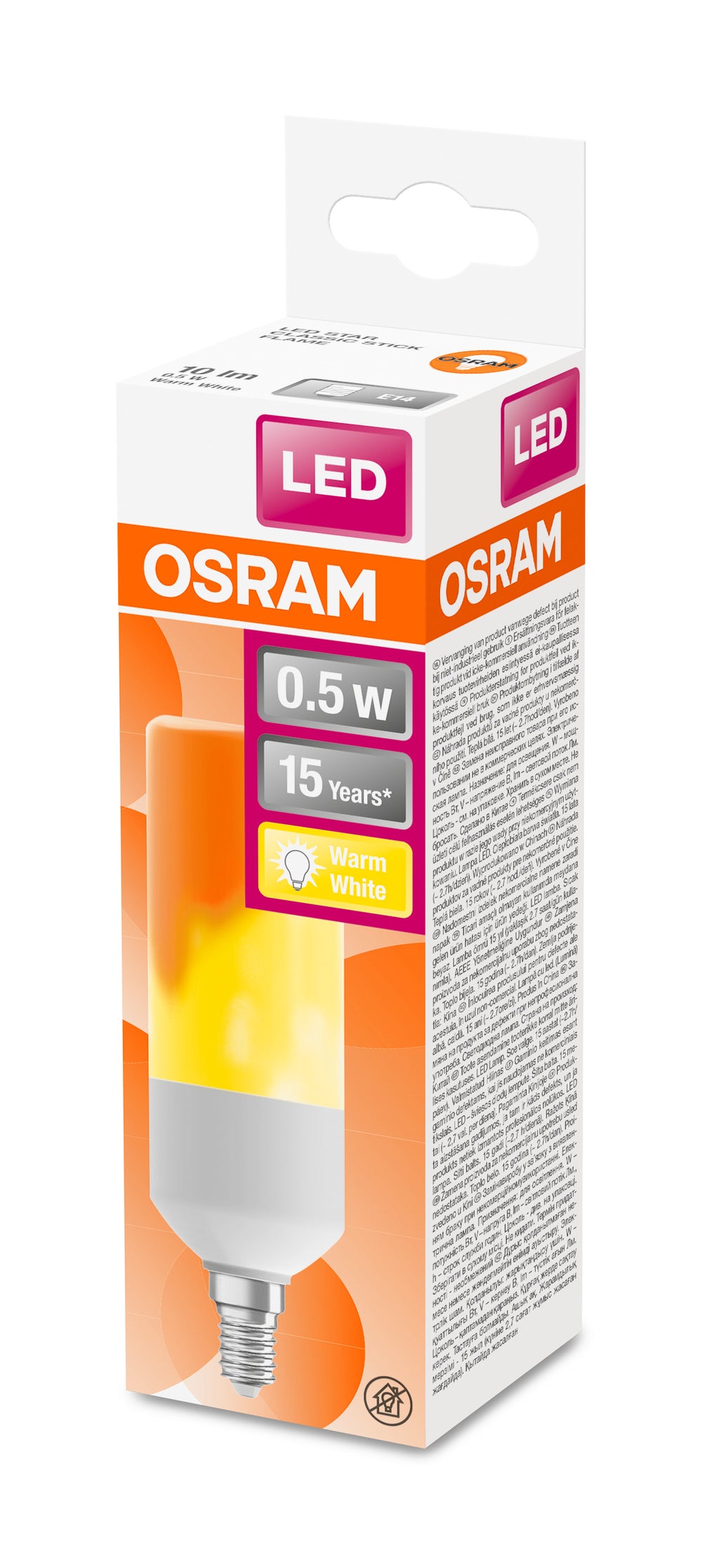 LED stropné svietidlo 0.5W IP20 1500K 330° – stropné LED svietidlo OSRAM