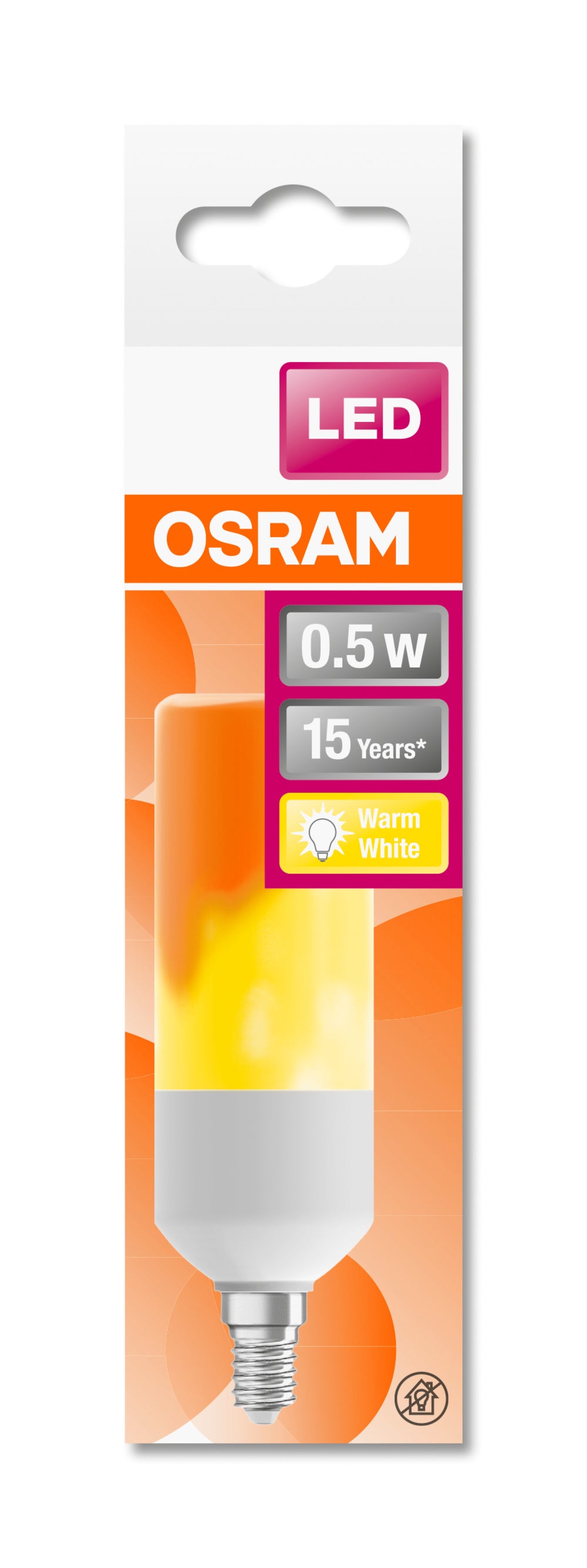 LED stropné svietidlo 0.5W IP20 1500K 330° – stropné LED svietidlo OSRAM